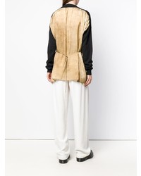 Черный свободный свитер от Uma Wang