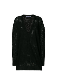 Черный свободный свитер от Givenchy