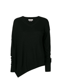 Черный свободный свитер от Isabel Marant Etoile