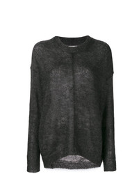 Черный свободный свитер от Isabel Marant Etoile
