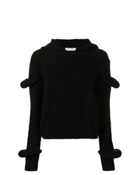 Черный свободный свитер от JW Anderson