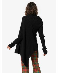 Черный свободный свитер от MARQUES ALMEIDA