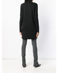 Черный свободный свитер от Rick Owens