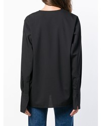 Черный свободный свитер от Ports 1961