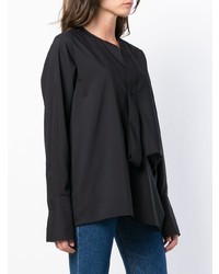 Черный свободный свитер от Ports 1961