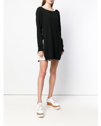 Черный свободный свитер от Twin-Set