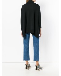 Черный свободный свитер от Societe Anonyme