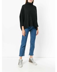 Черный свободный свитер от Societe Anonyme