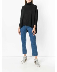 Черный свободный свитер от Societe Anonyme