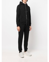 Мужской черный спортивный костюм от Moorer