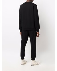 Мужской черный спортивный костюм от Sprayground