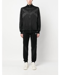 Мужской черный спортивный костюм от Plein Sport