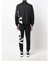 Мужской черный спортивный костюм от Philipp Plein