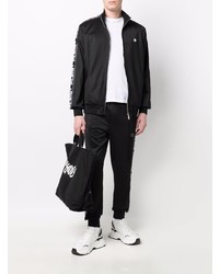 Мужской черный спортивный костюм от Philipp Plein