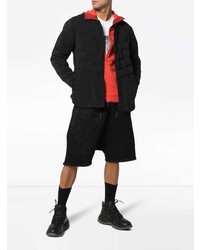 Мужской черный стеганый бомбер от Descente Allterrain