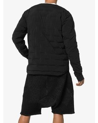 Мужской черный стеганый бомбер от Descente Allterrain