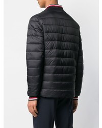 Мужской черный стеганый бомбер от Moose Knuckles