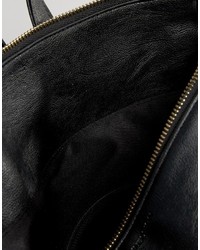 Женский черный стеганый рюкзак от French Connection