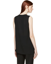 Черный топ без рукавов от 3.1 Phillip Lim