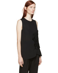 Черный топ без рукавов от 3.1 Phillip Lim