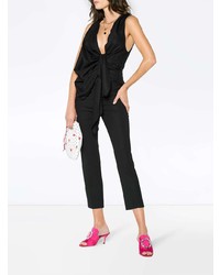 Черный топ без рукавов от Jacquemus