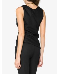 Черный топ без рукавов от Jacquemus