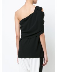 Черный топ без рукавов от Baja East