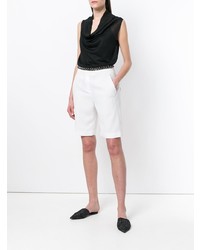 Черный топ без рукавов от Blanca