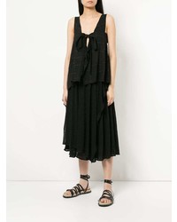 Черный топ без рукавов от Forme D'expression