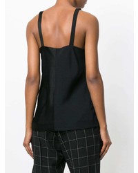 Черный топ без рукавов от Haider Ackermann