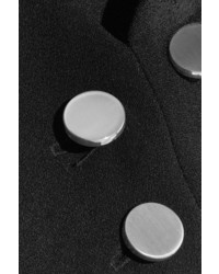 Черный топ с открытыми плечами от Tibi