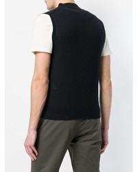 Мужской черный трикотажный жилет от Ballantyne