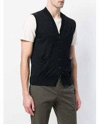 Мужской черный трикотажный жилет от Ballantyne