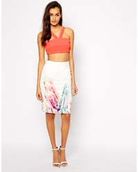 Черный укороченный топ от Aq/Aq