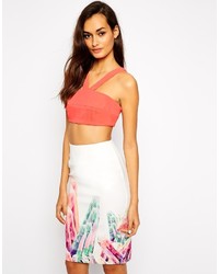 Черный укороченный топ от Aq/Aq