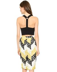 Черный укороченный топ от A.L.C.