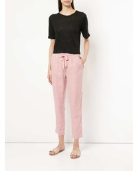 Черный укороченный топ от Venroy