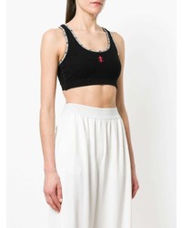 Черный укороченный топ от Opening Ceremony