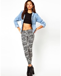 Черный укороченный топ от Motel