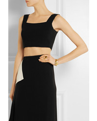 Черный укороченный топ от Marni