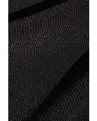 Черный укороченный топ от Rosetta Getty