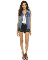 Черный укороченный топ от Free People