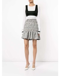 Черный укороченный топ от Georgia Alice