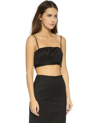 Черный укороченный топ от Rag & Bone