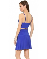 Черный укороченный топ от Norma Kamali