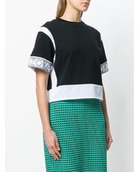 Черный укороченный топ от Kenzo