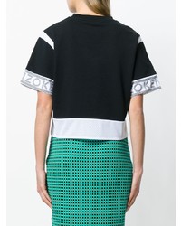 Черный укороченный топ от Kenzo