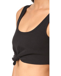 Черный укороченный топ от Free People