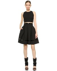 Черный укороченный топ от Tamara Mellon