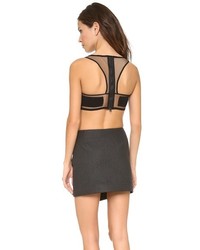 Черный укороченный топ от Style Stalker